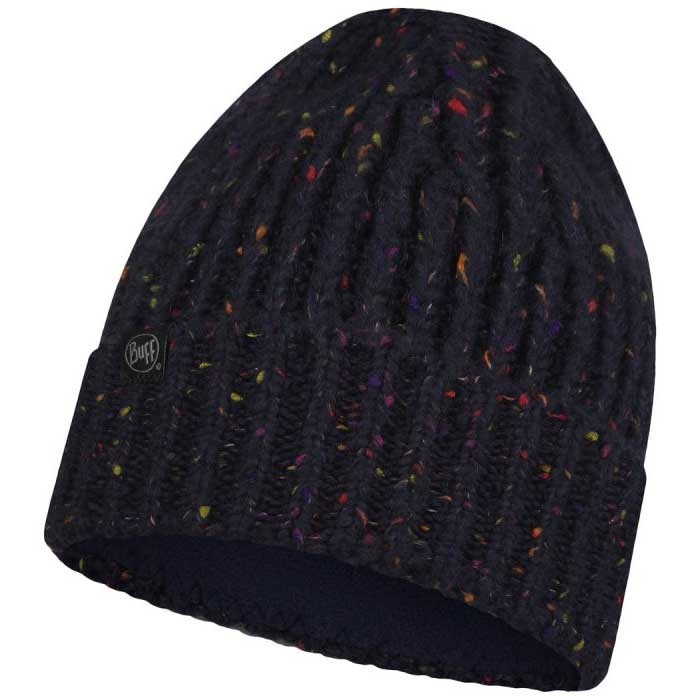 Buff Kim Knitted and Fleece Hat - Night Blue