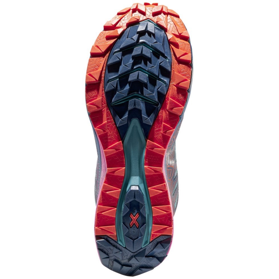 La Sportiva Jackal II Trail Running Shoes - Women's - Storm Blue/Lagoon
