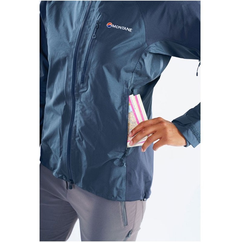 Montane Alpine Resolve Waterproof Jacket - Women's - Orion Blue/Astro Blue