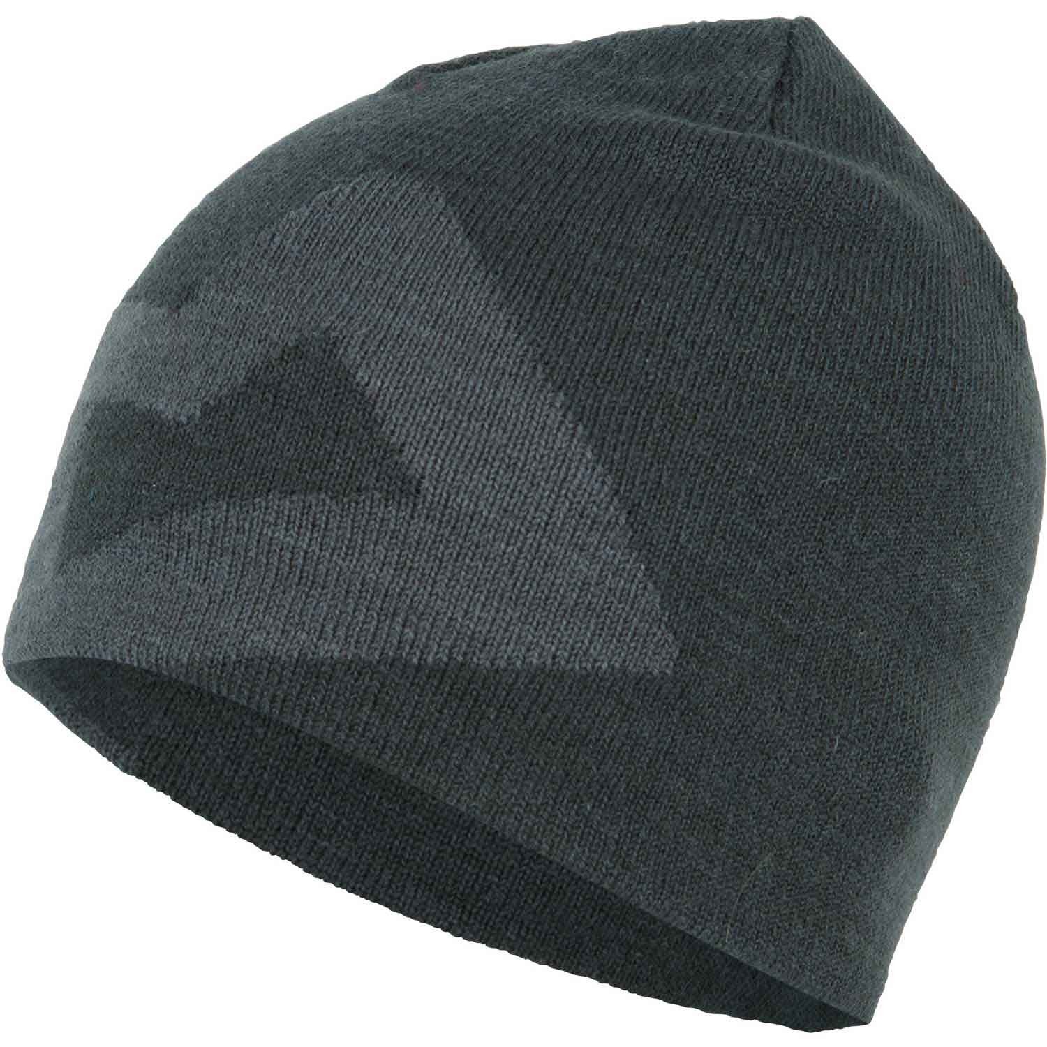 Mountain Equipment Branded Knitted Beanie - Raven/Shadow Grey