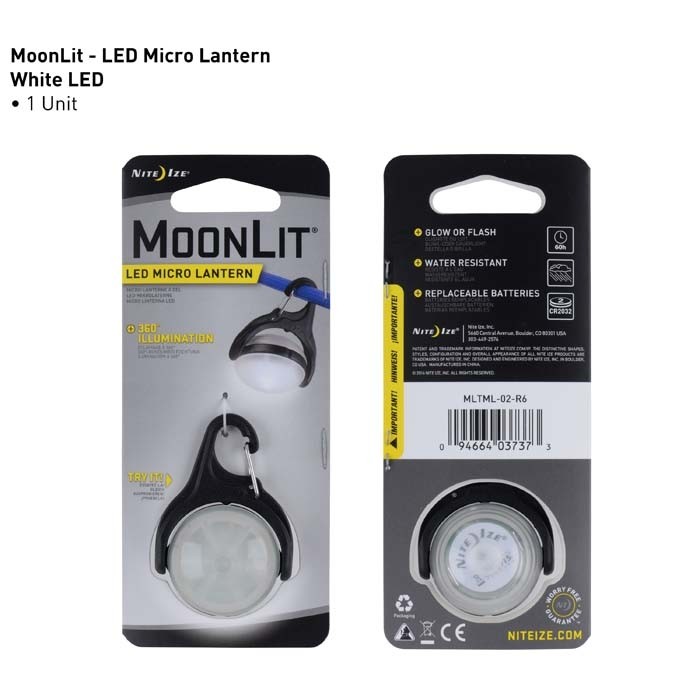 Nite-Ize MoonLit LED Micro Lantern - White