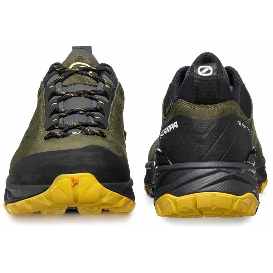Scarpa Rush Trail GTX Approach Shoe - Men's - Thyme/Mustard