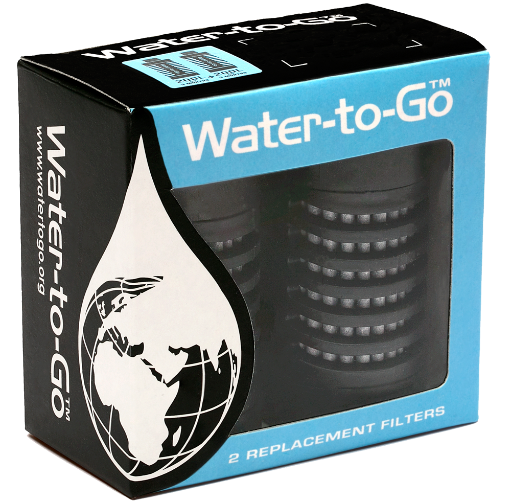 Water To go 75CL Replacement Filter 2-Pack