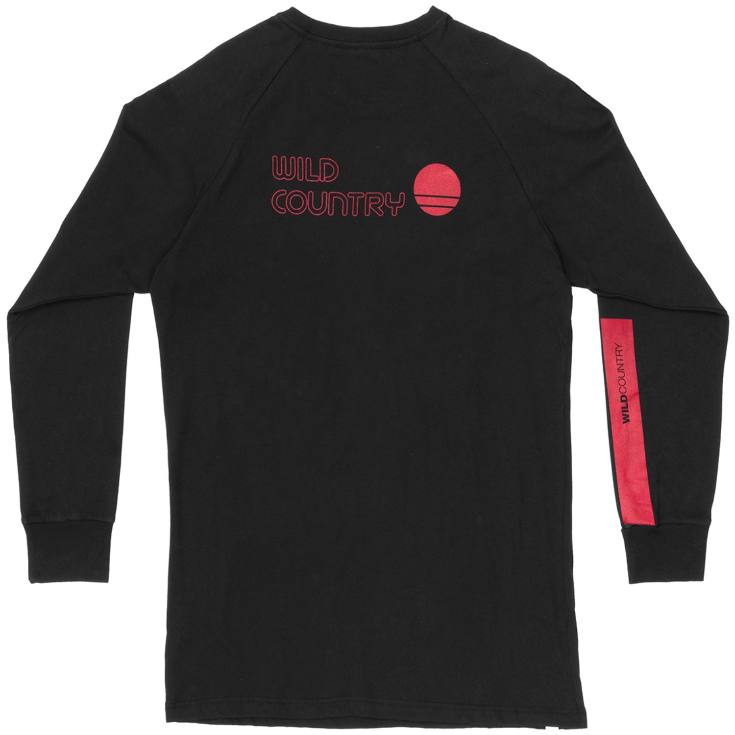 Wild Country Stanage Long Sleeve Tee - Black Out