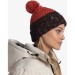 BUFF Janna Knitted & Fleece Hat - Coral